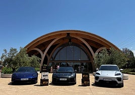 Vino de alta gama: Porsche elige Rioja para presentar sus nuevos modelos