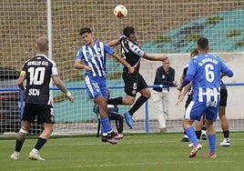 Encuentro entre el Alavés B y la SDL.