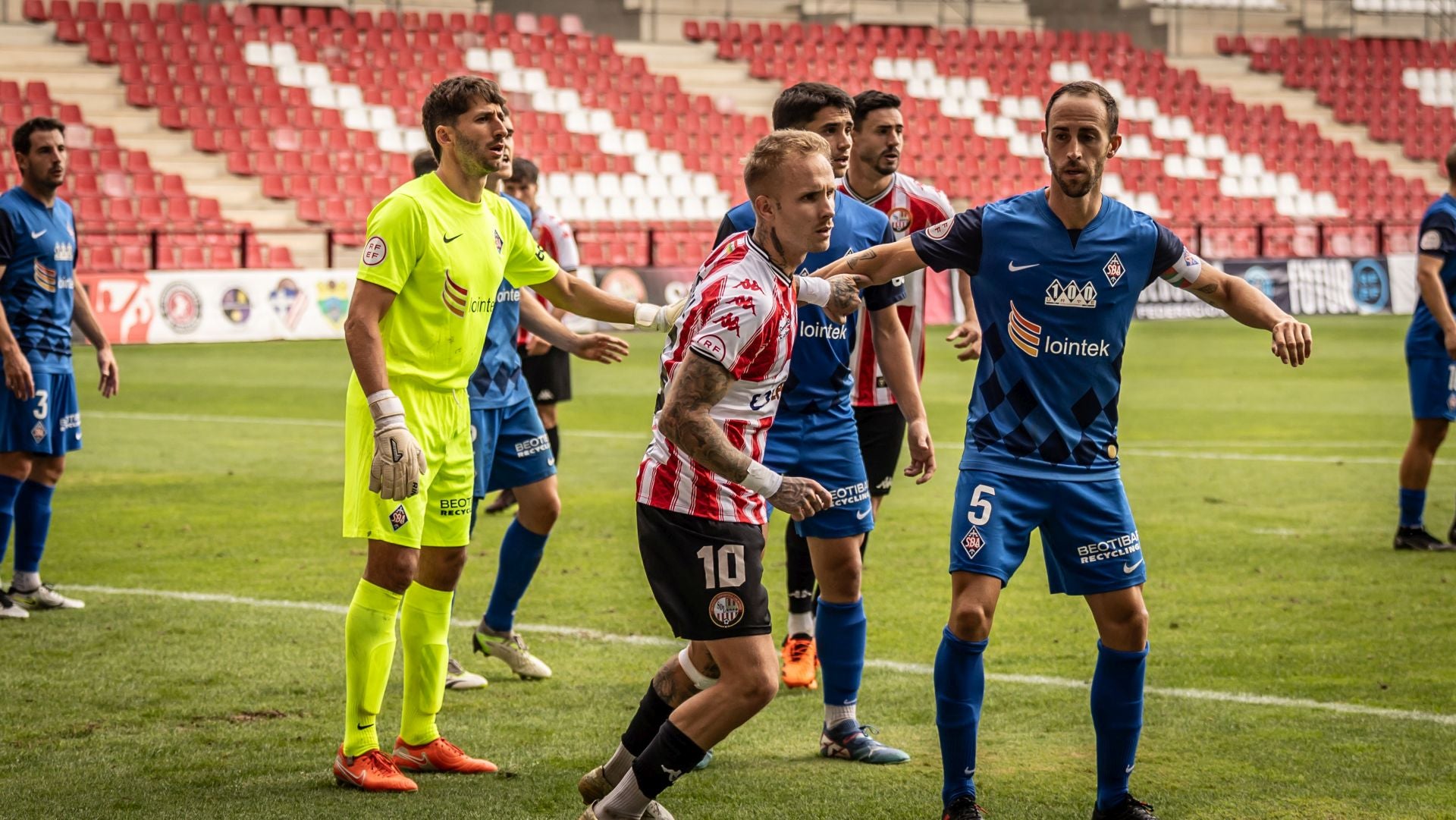 Las imágenes del encuentro SDL-Amorebieta