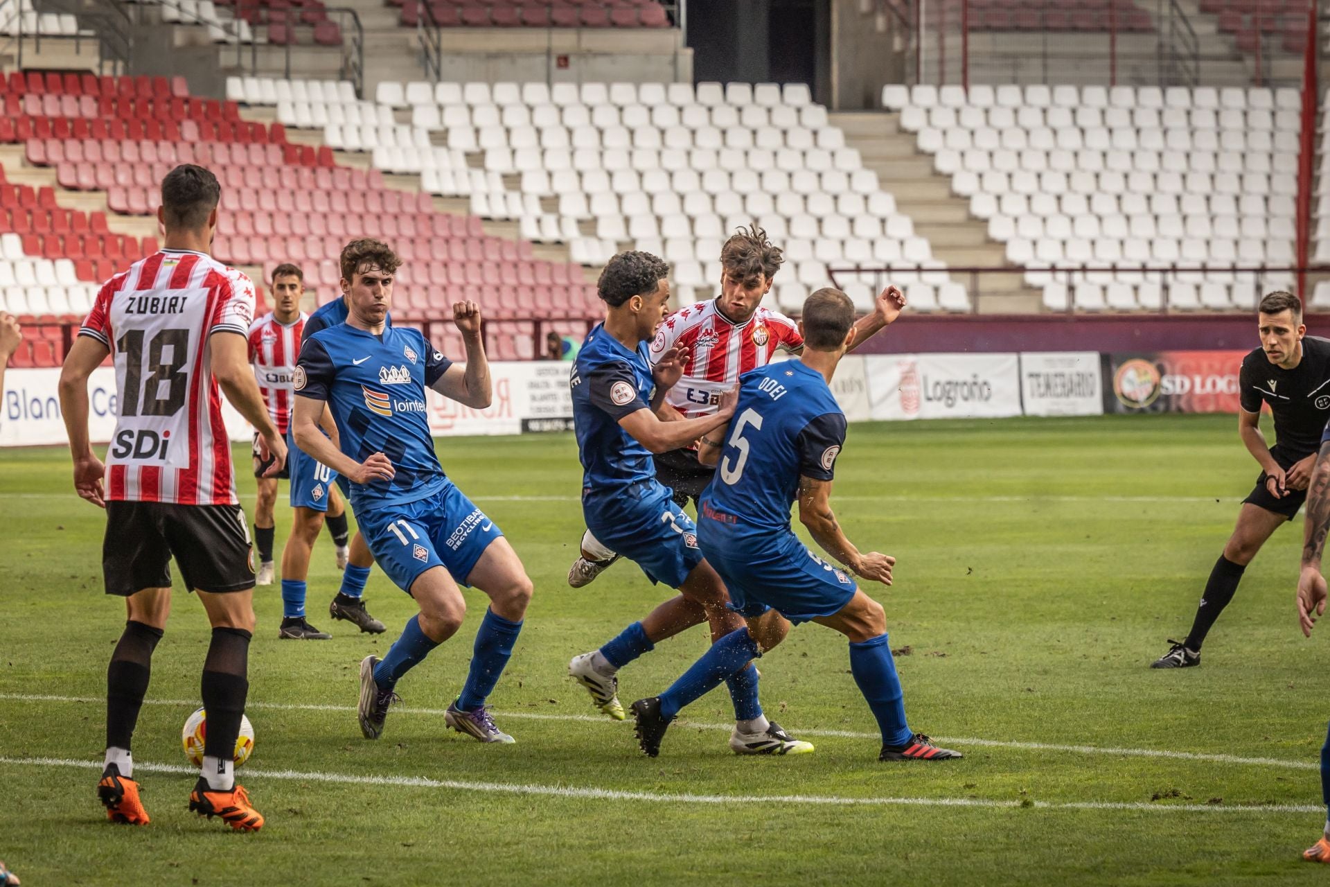 Las imágenes del encuentro SDL-Amorebieta