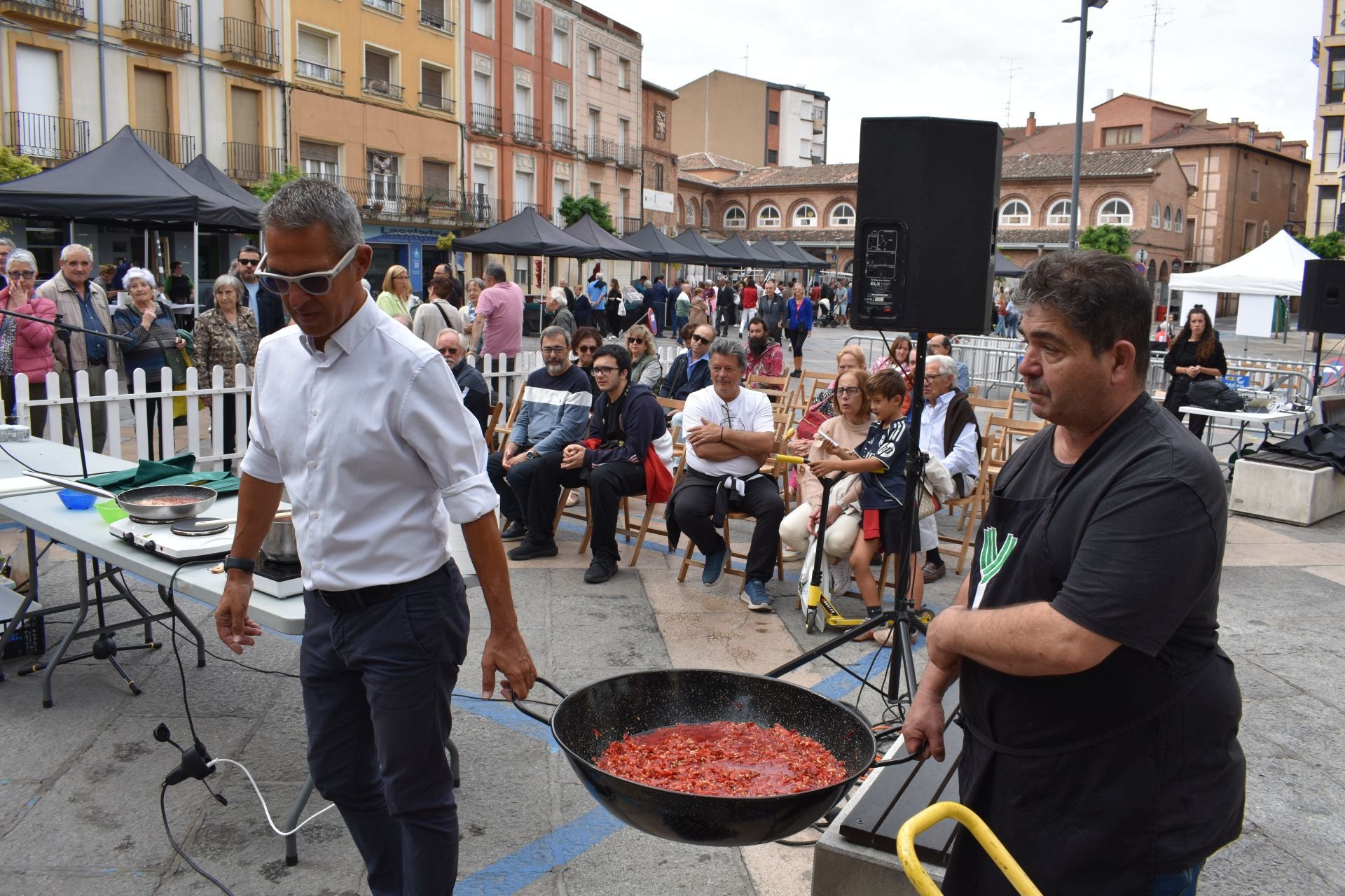 Las imágenes de la Feria del Pimiento y la Conserva de Calahorra