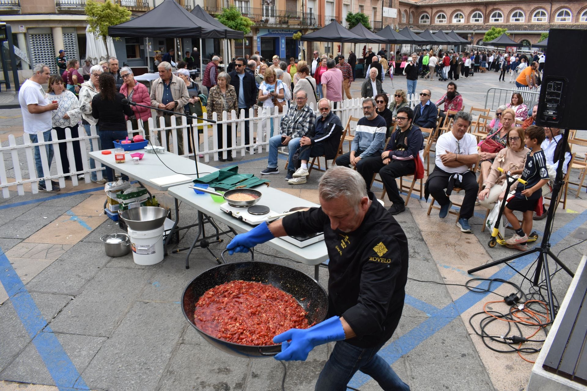 Las imágenes de la Feria del Pimiento y la Conserva de Calahorra