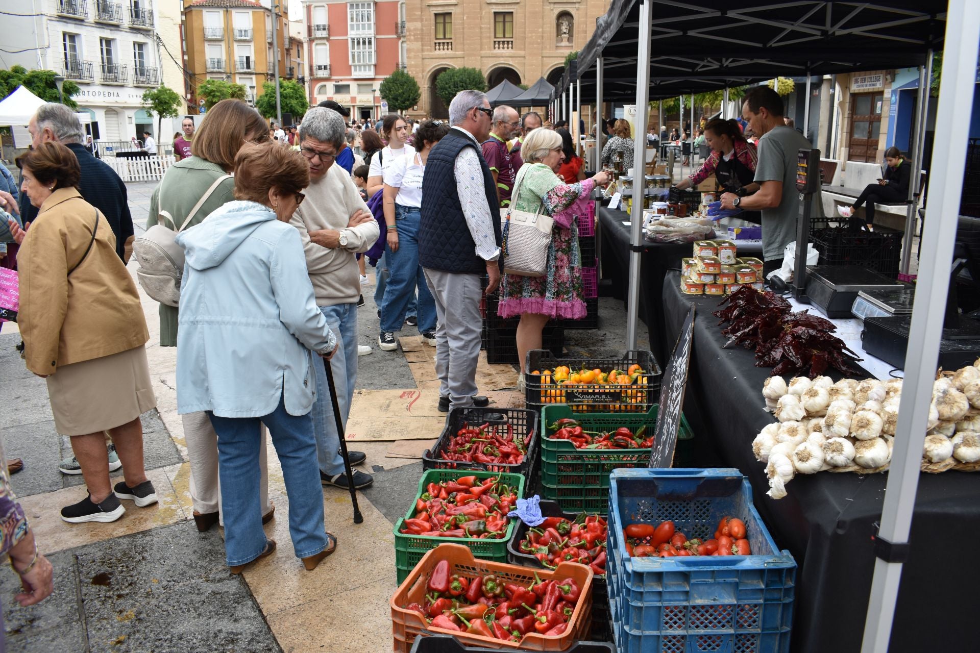 Las imágenes de la Feria del Pimiento y la Conserva de Calahorra