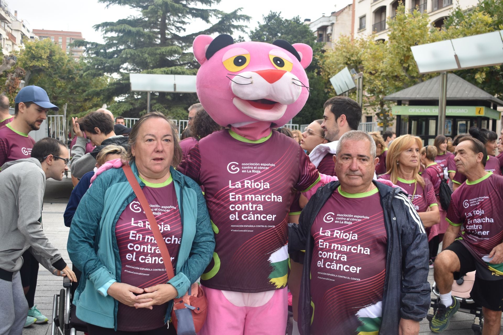 La marcha contra el cáncer de Calahorra, en imágenes