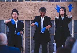 Representación de 'Federico. No hay olvido ni sueño: Carne viva'.