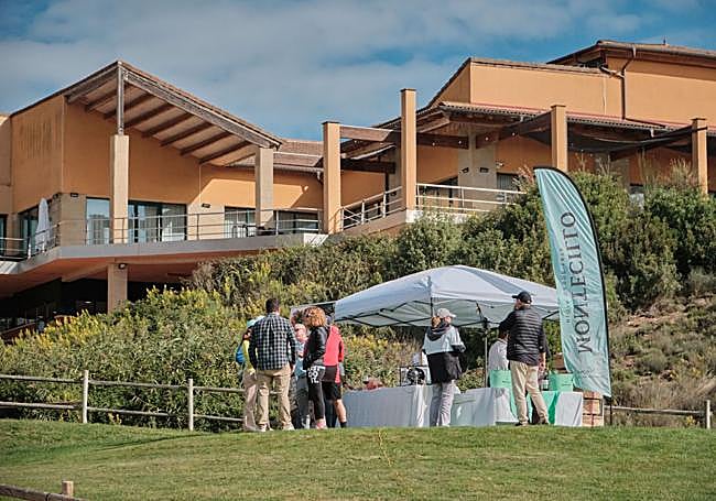 Zona de avituallamiento en el Torneo Montecillo de la última edición.