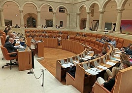 Pleno del Parlamento, esta mañana