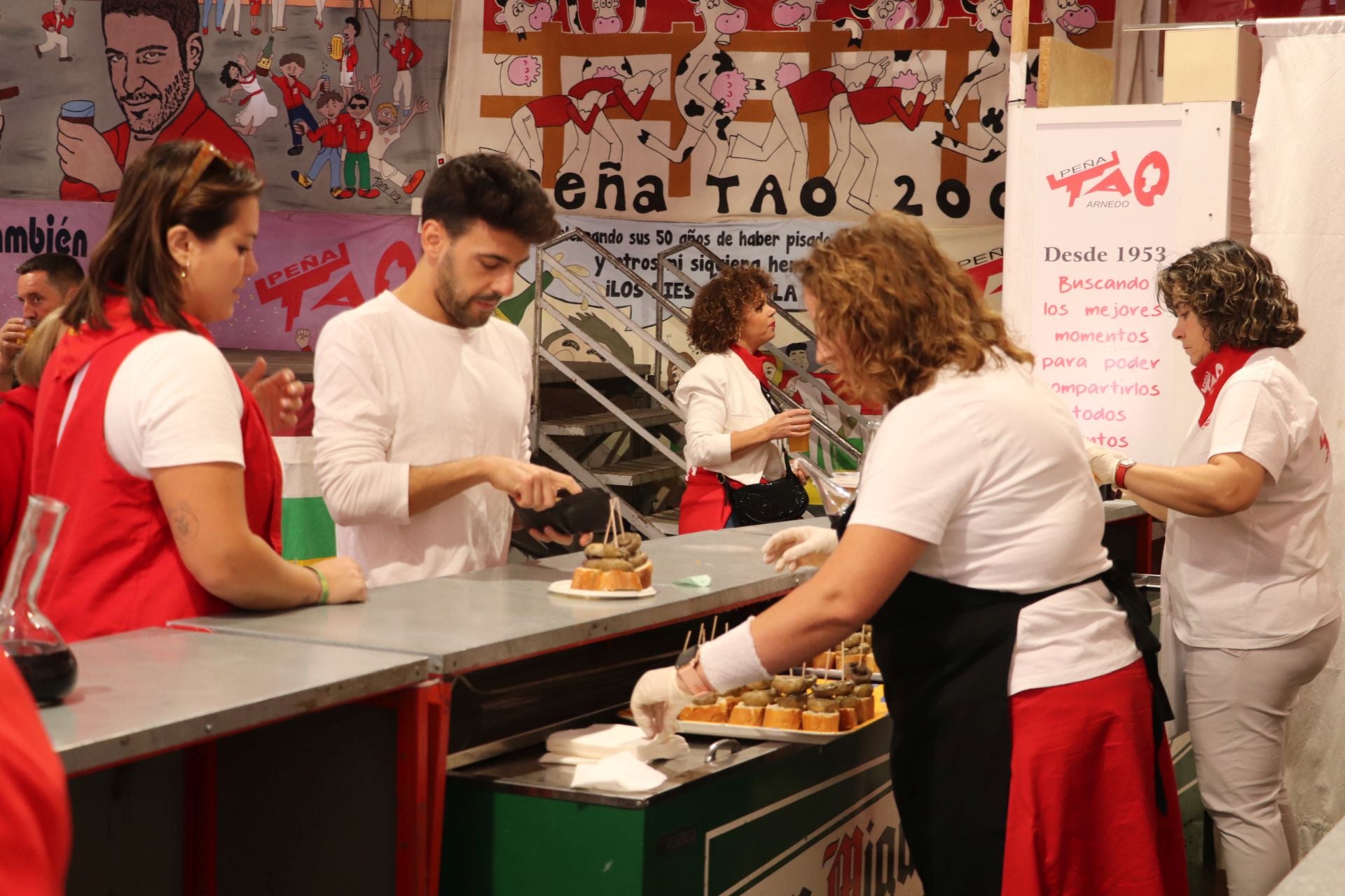 Arnedo disfruta de paellada, pasacalles y degustaciones en el cierre de sus fiestas