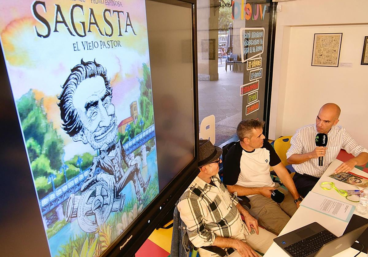 Sagasta contará con su propio cómic: 'Sagasta, el viejo pastor'