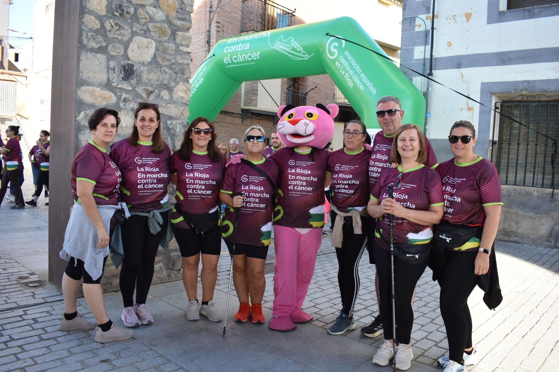 La segunda edición de la marcha contra el cáncer de Igea