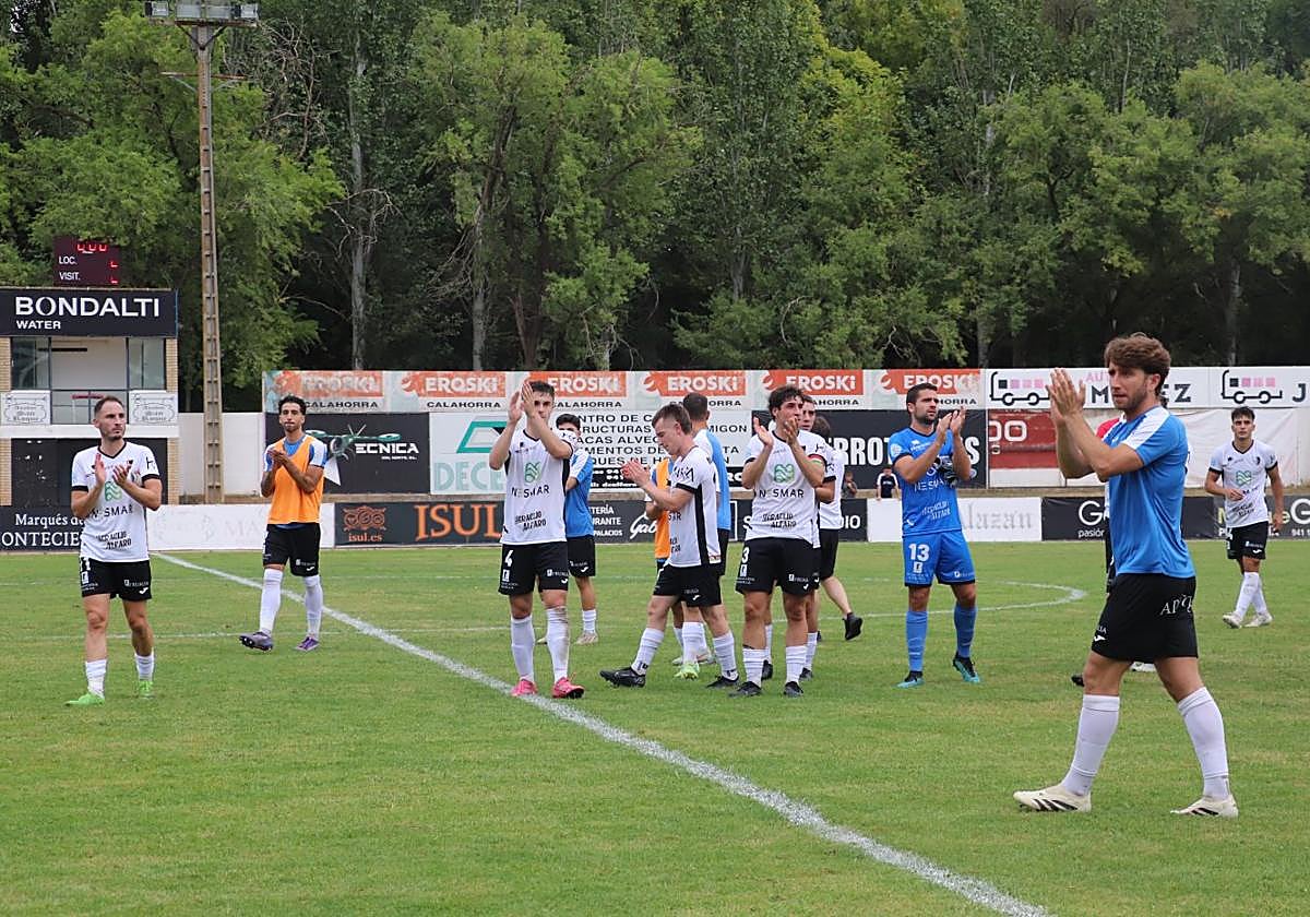 Después de dos empates en casa ante Sestao y Gernika, el Alfaro aspira a seguir sumando esta tarde ante el Utebo en La Molineta.