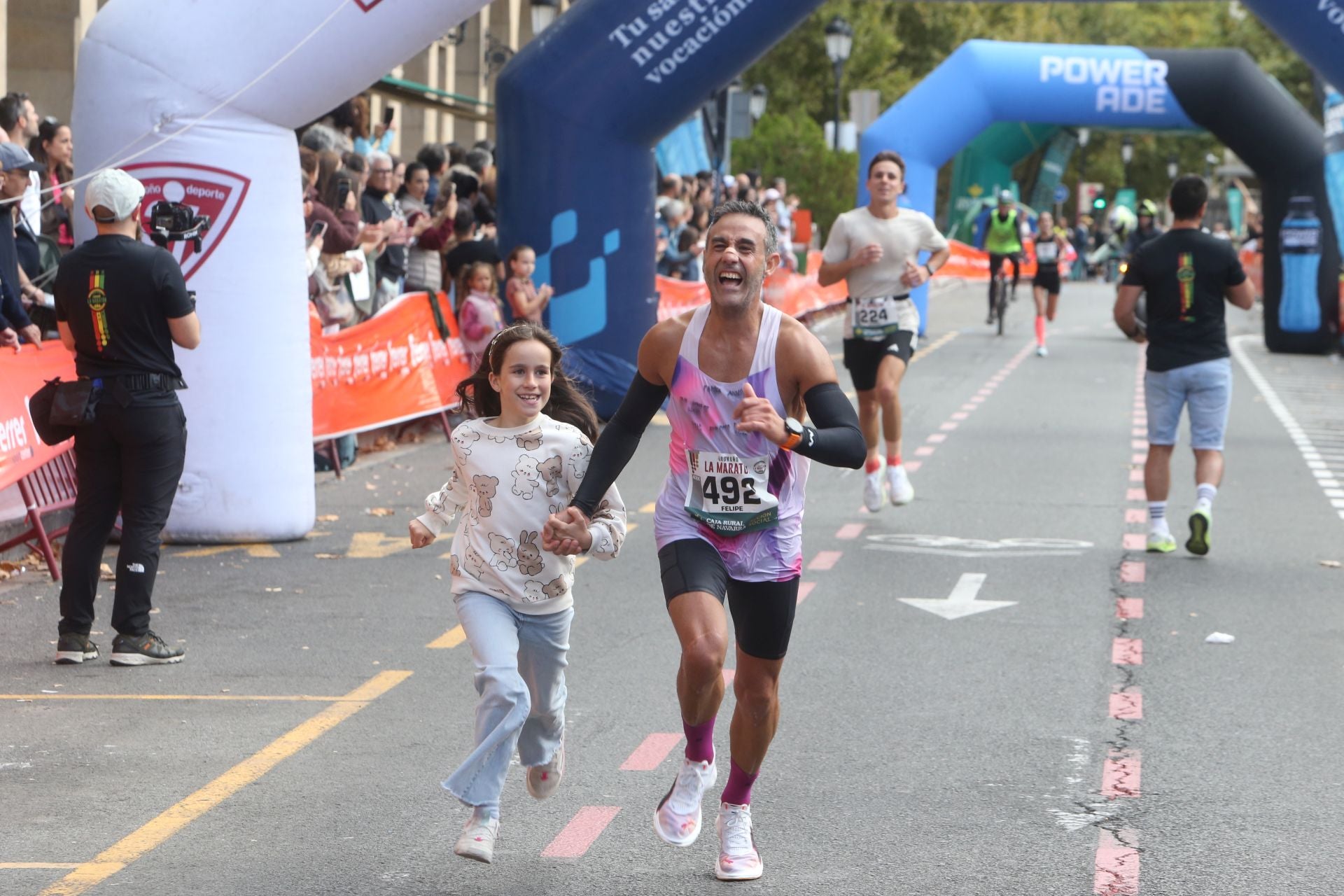 Las imágenes de la Maratón de Logroño