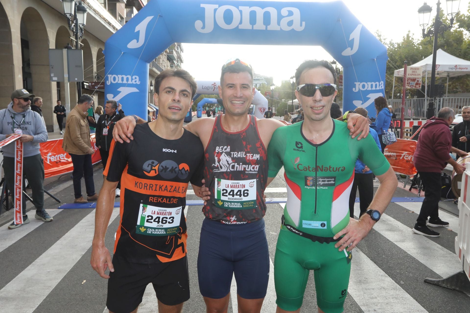 Las imágenes de la Maratón de Logroño