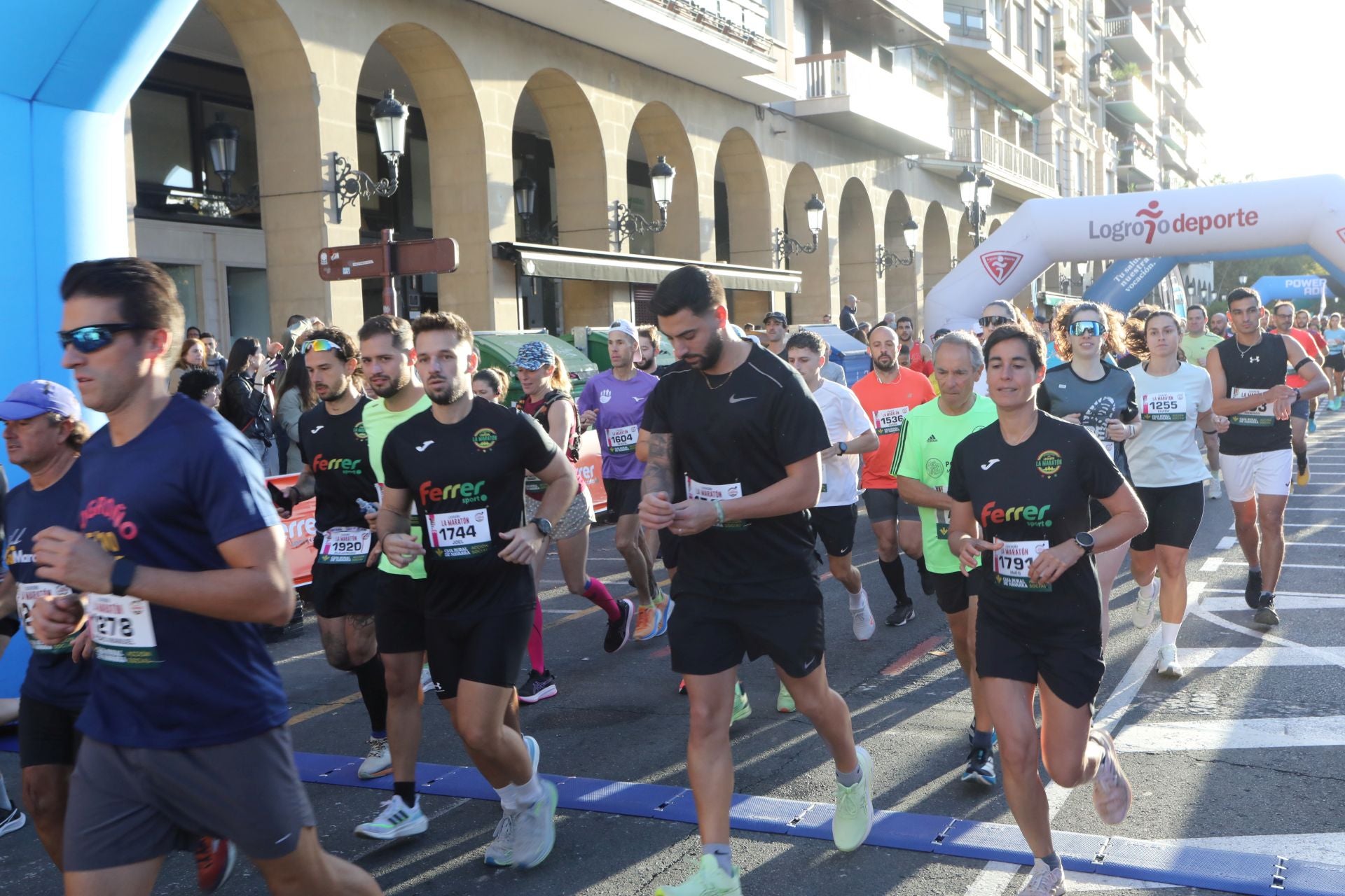Las imágenes de la Maratón de Logroño