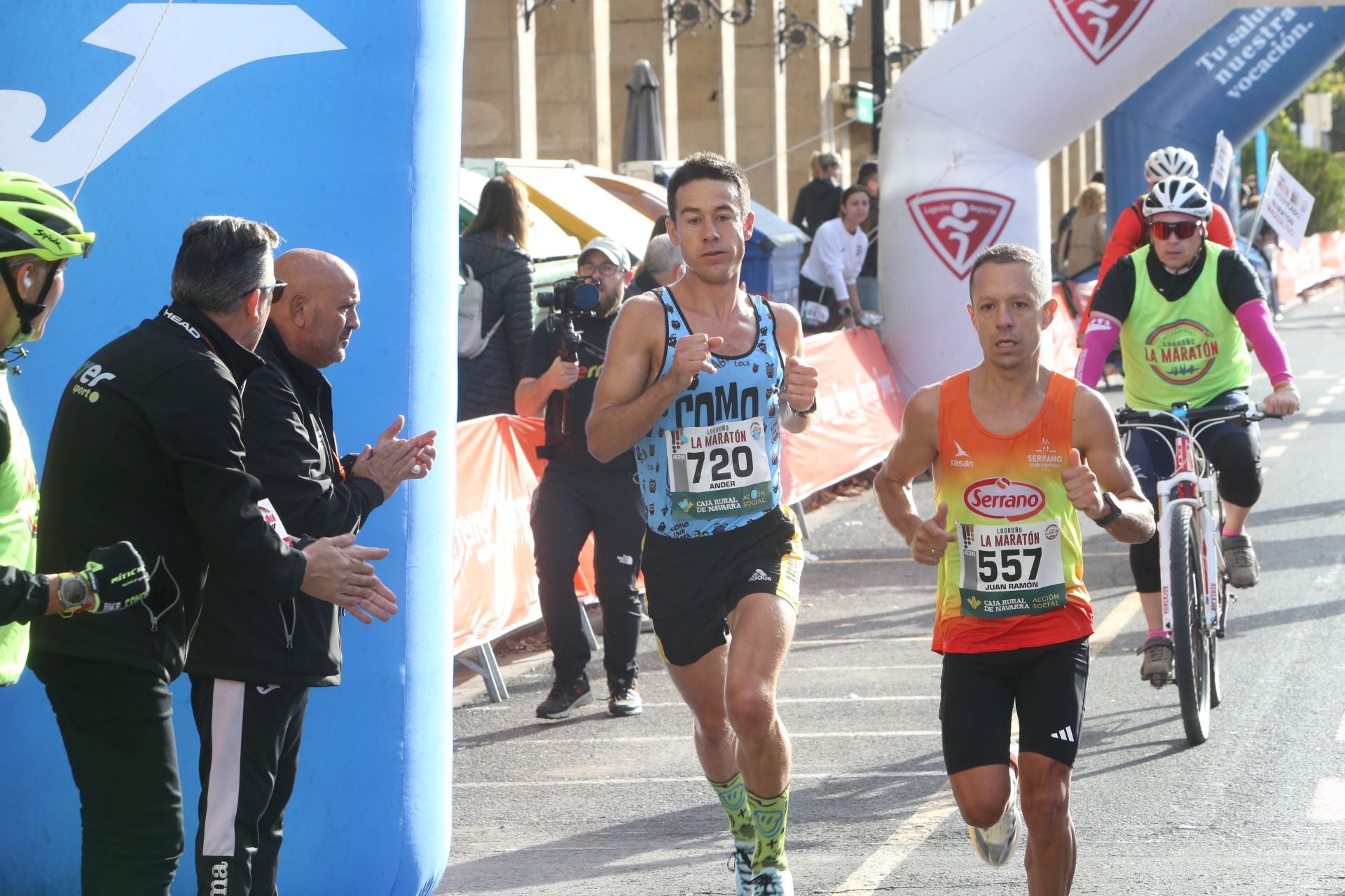 Las imágenes de la Maratón de Logroño