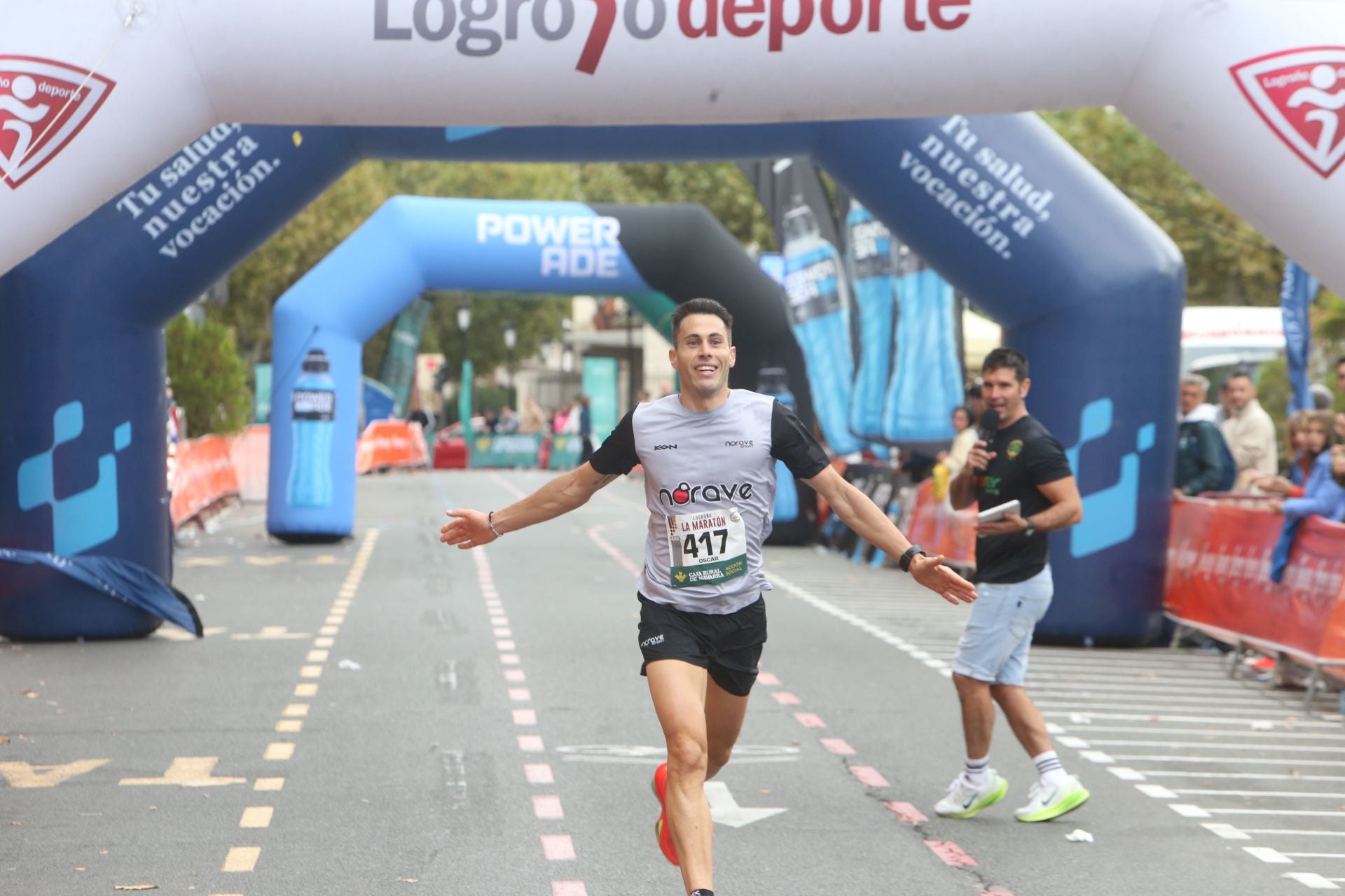 Las imágenes de la Maratón de Logroño