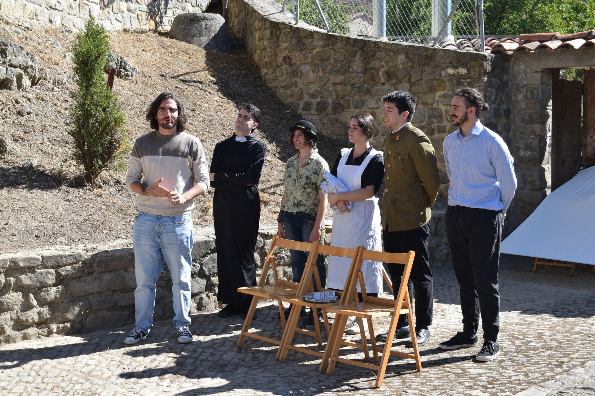 Microteatro por las &#039;Calles Empedradas&#039; de San Román de Cameros