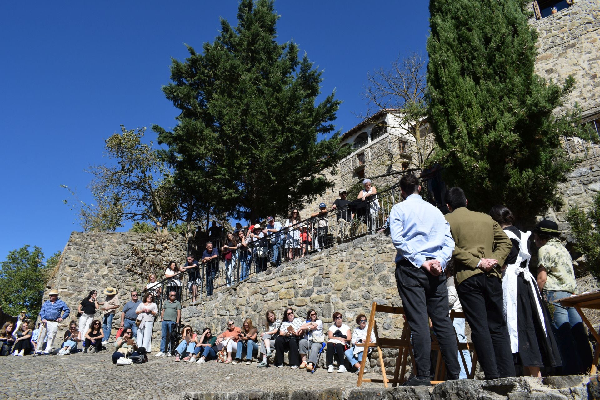 Microteatro por las &#039;Calles Empedradas&#039; de San Román de Cameros