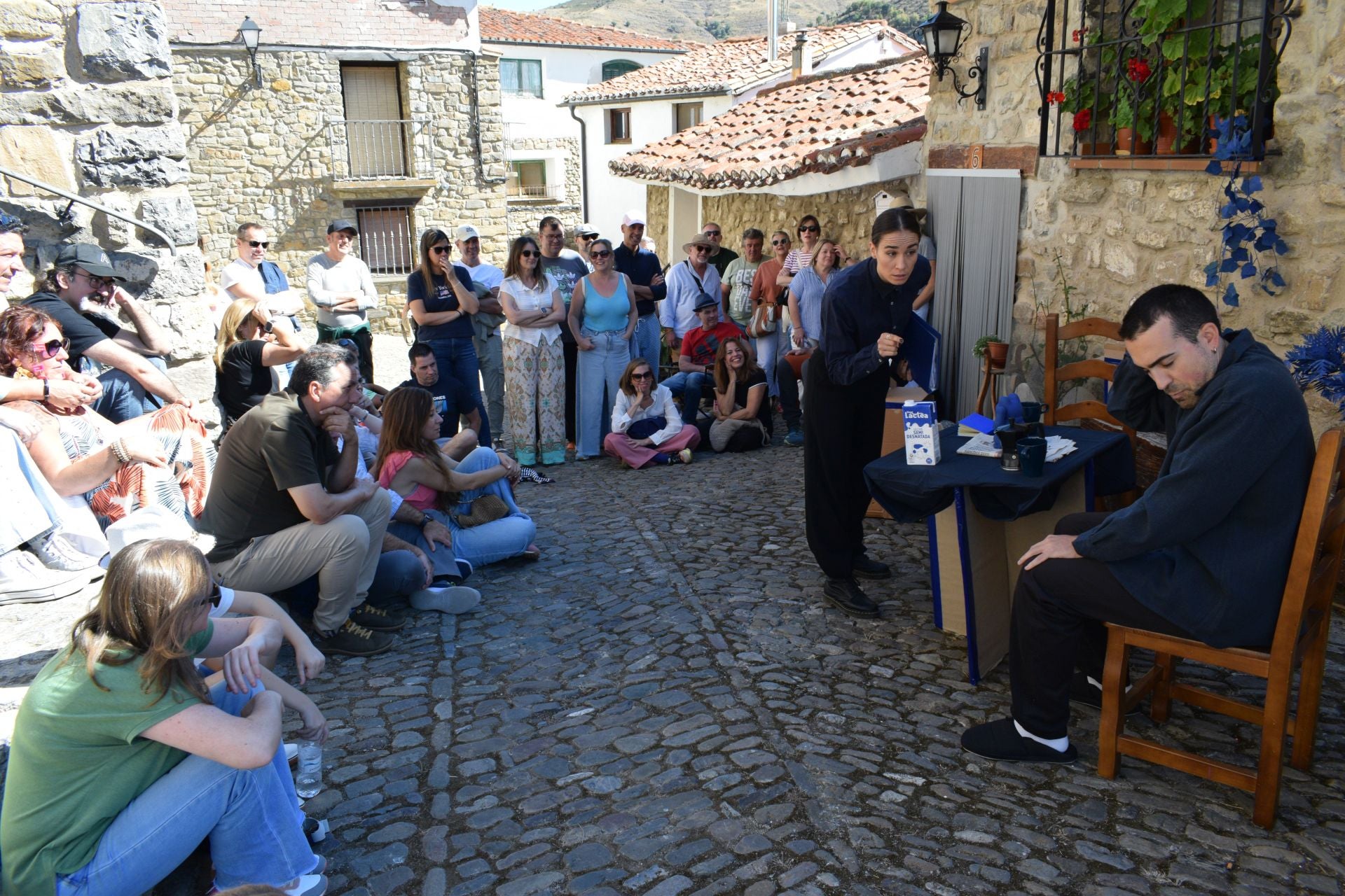 Microteatro por las &#039;Calles Empedradas&#039; de San Román de Cameros