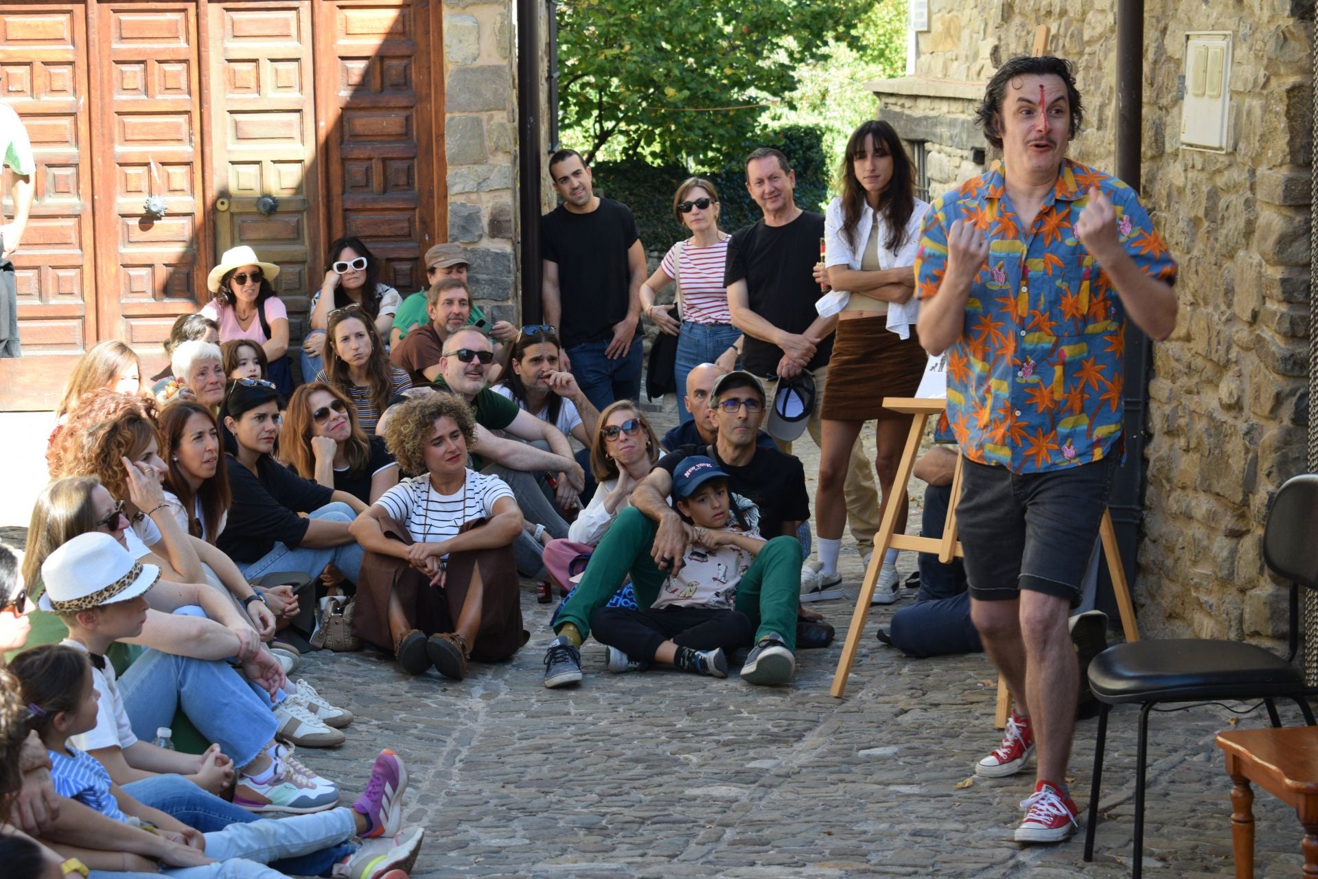 Microteatro por las &#039;Calles Empedradas&#039; de San Román de Cameros