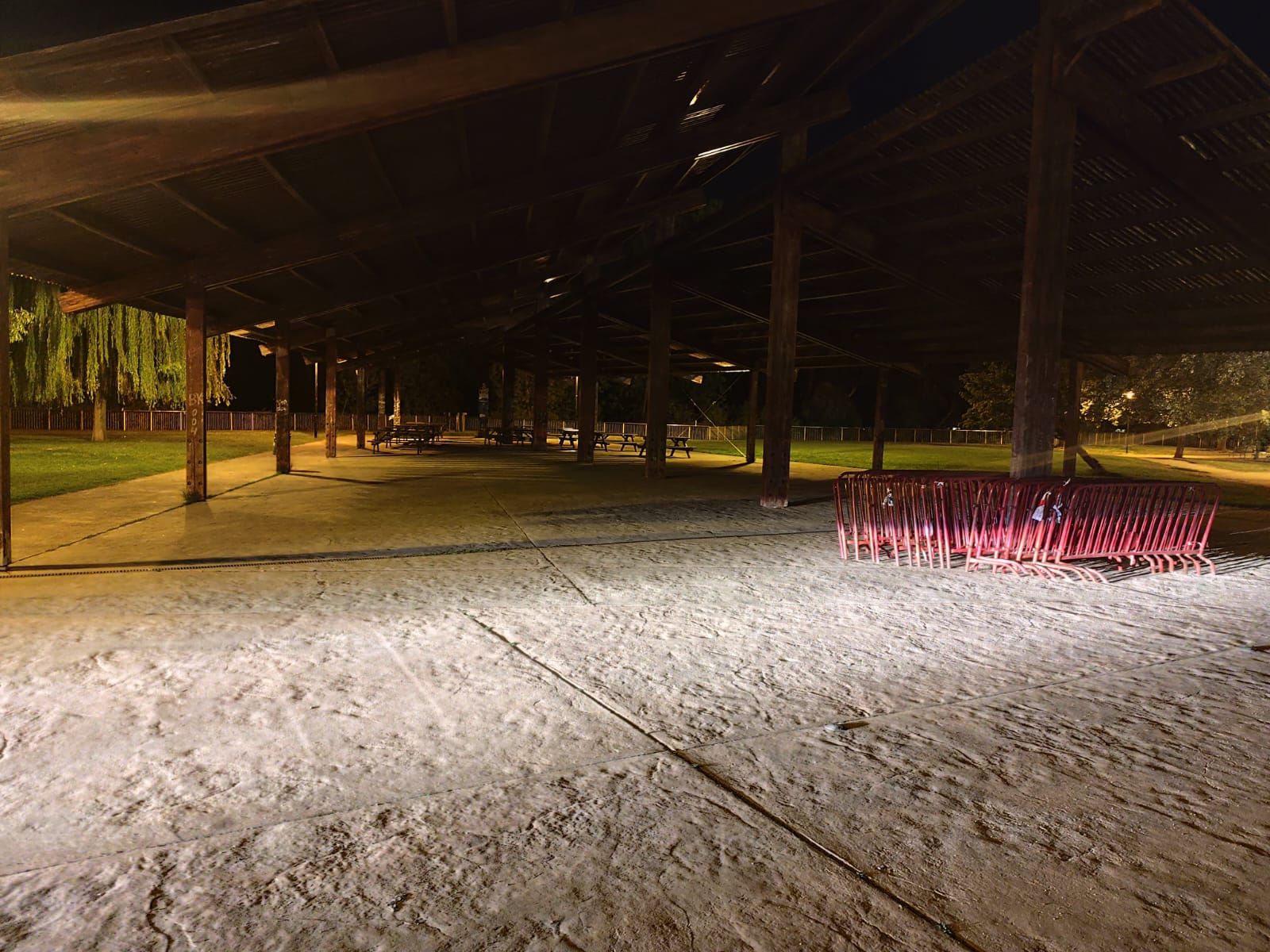 El espacio, en perfecto estado de revista.