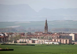 Panorámica de Santo Domingo de la Calzada.