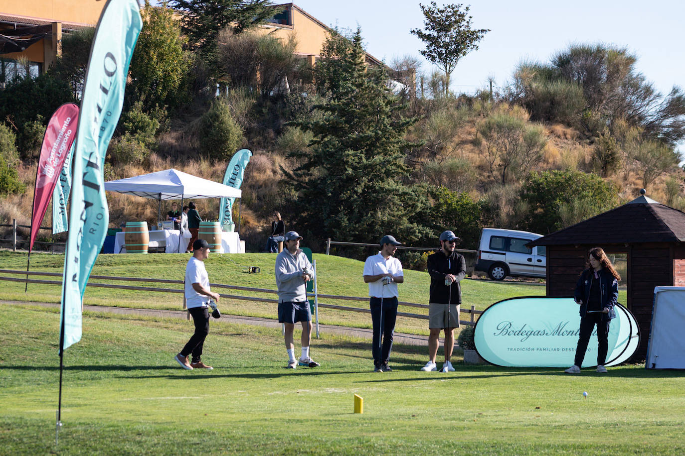 Las imágenes del torneo Golf y Vino