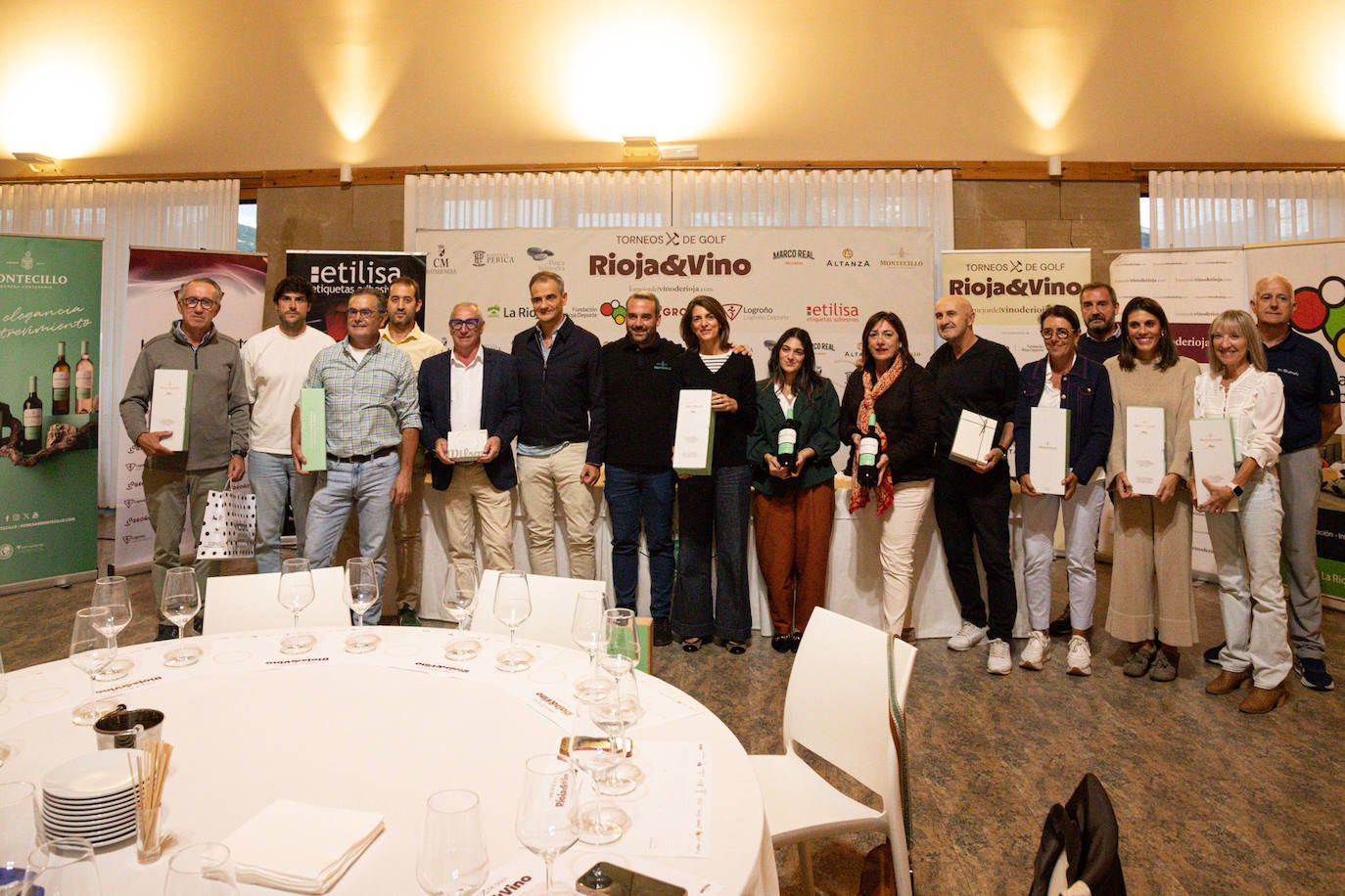 Las imágenes del torneo Golf y Vino