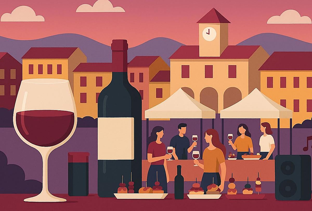 Villanueva de Cameros celebra este sábado la VI Feria Pirina del Vino con música, pinchos y siete bodegas riojanas