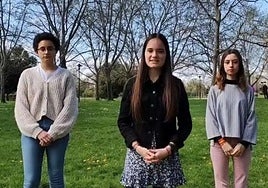 Valeria Villamor, Raquel de Ángel y Erika Jiménez, creadoras del proyecto HER.
