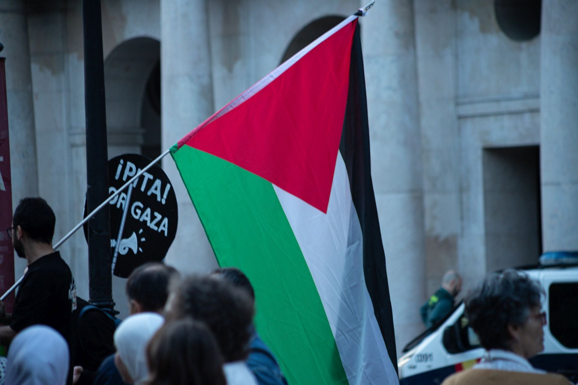 Protesta en Logroño contra la masacre en Gaza