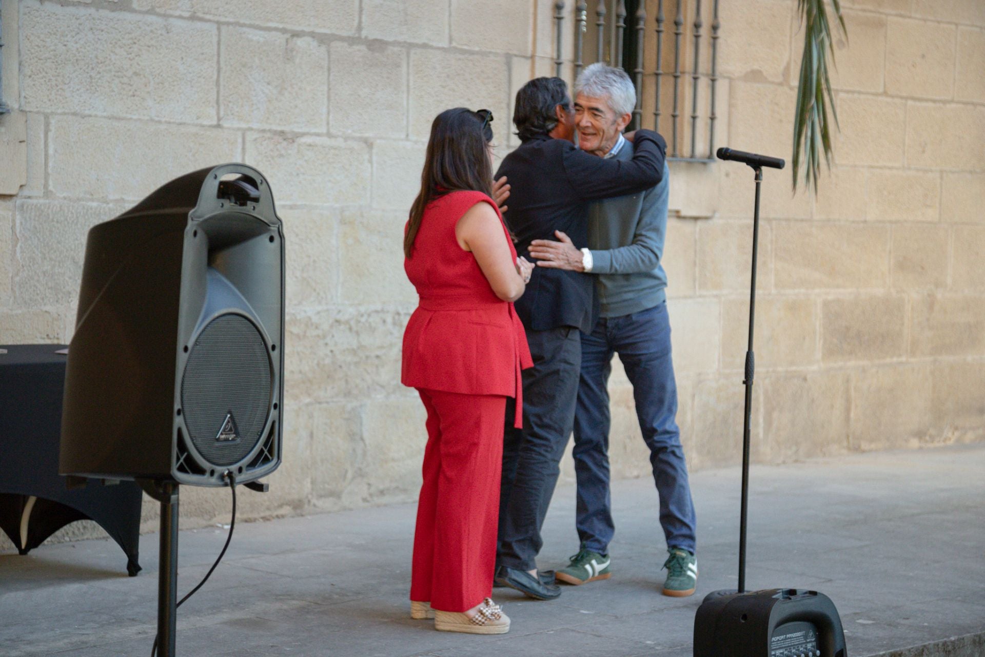 Las imágenes del homenaje a los arquitectos