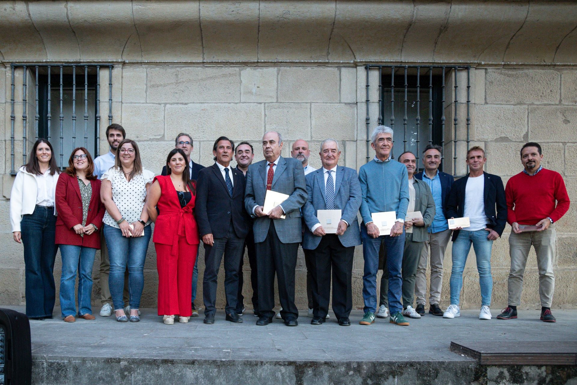 Las imágenes del homenaje a los arquitectos