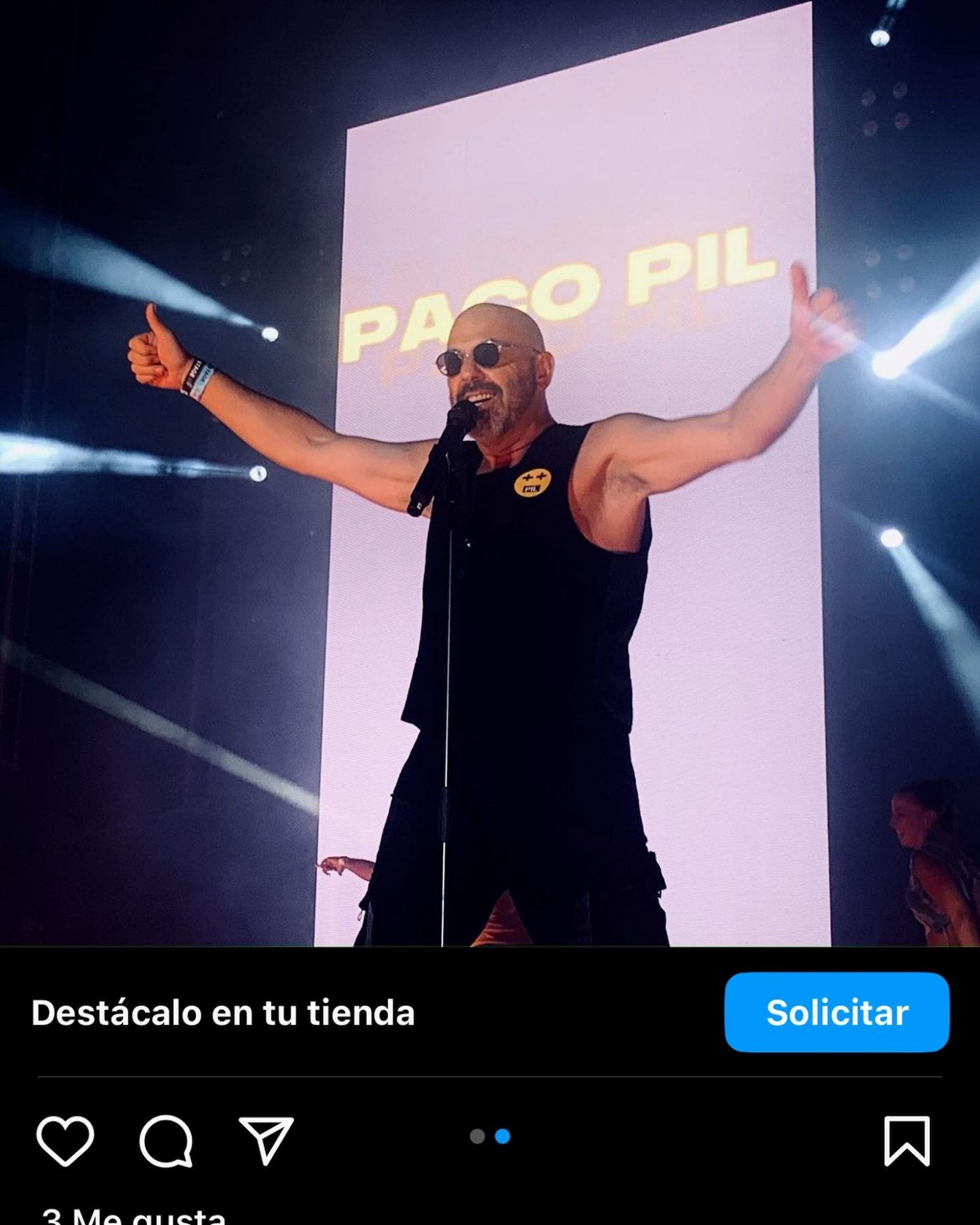 El cantante y dj Paco Pil.