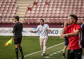 Adrián Cantabrana dirige a la SDL en Las Gaunas.