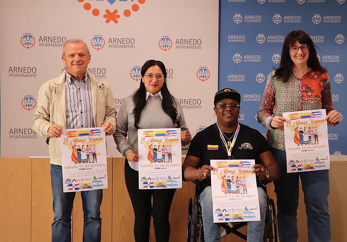 Un desfile y una exhibición de música y bailes forman el sábado el Abrazo Hispano