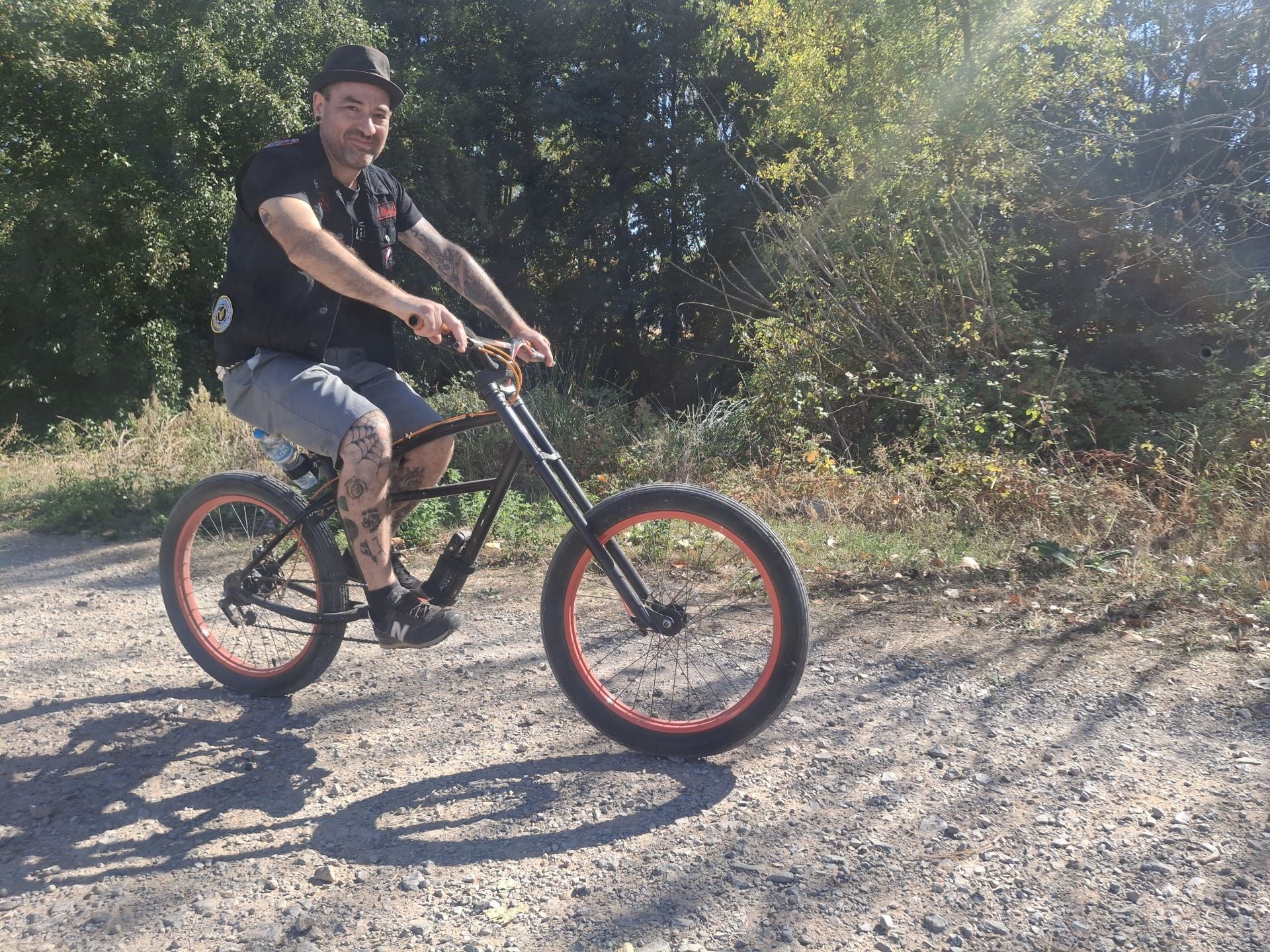De paseo por Logroño con las bicicletas customizadas