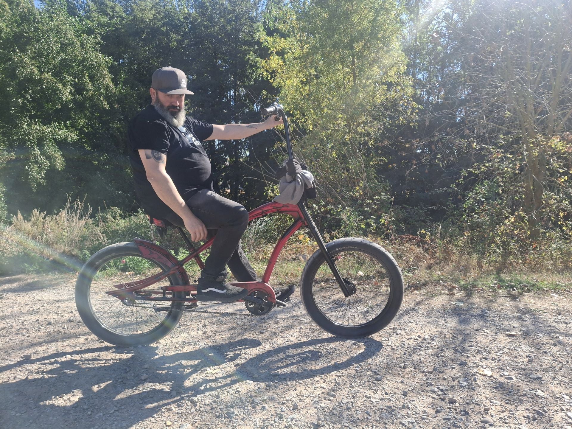 De paseo por Logroño con las bicicletas customizadas