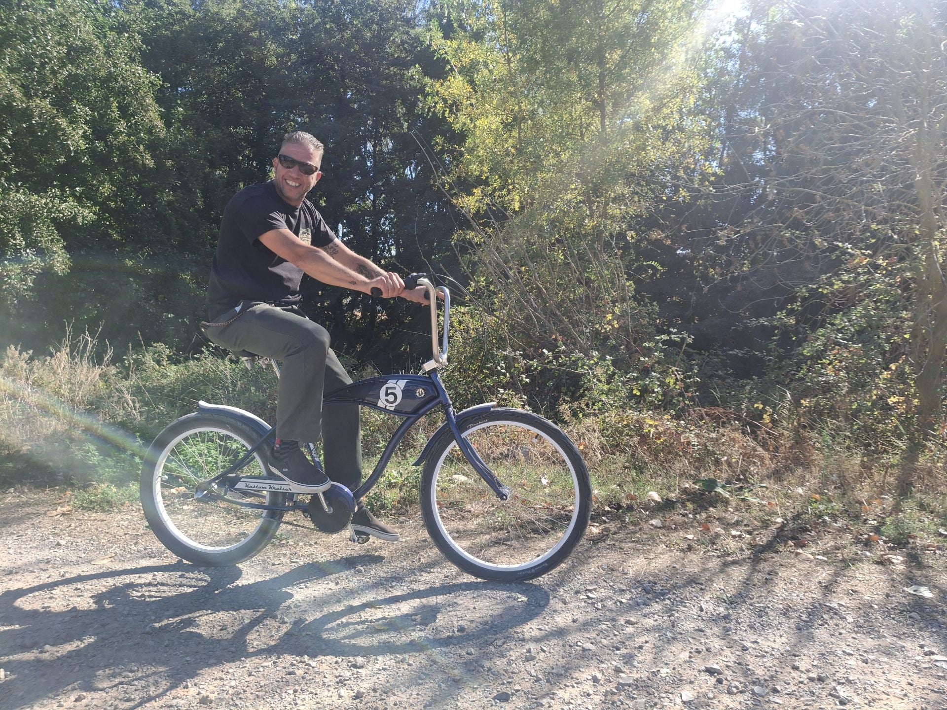 De paseo por Logroño con las bicicletas customizadas
