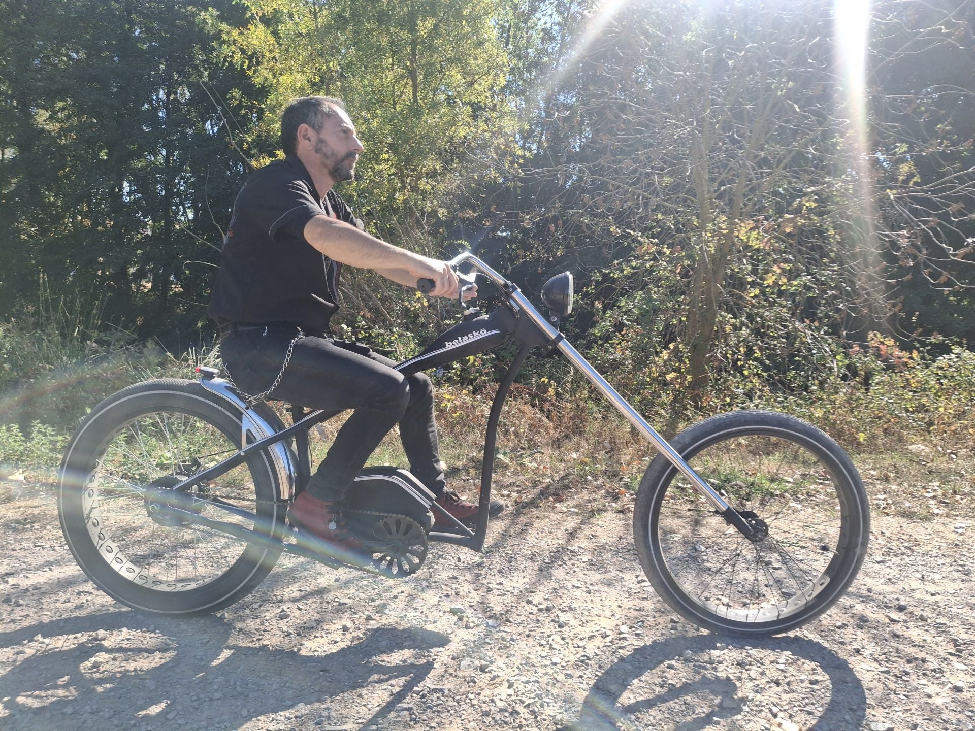 De paseo por Logroño con las bicicletas customizadas