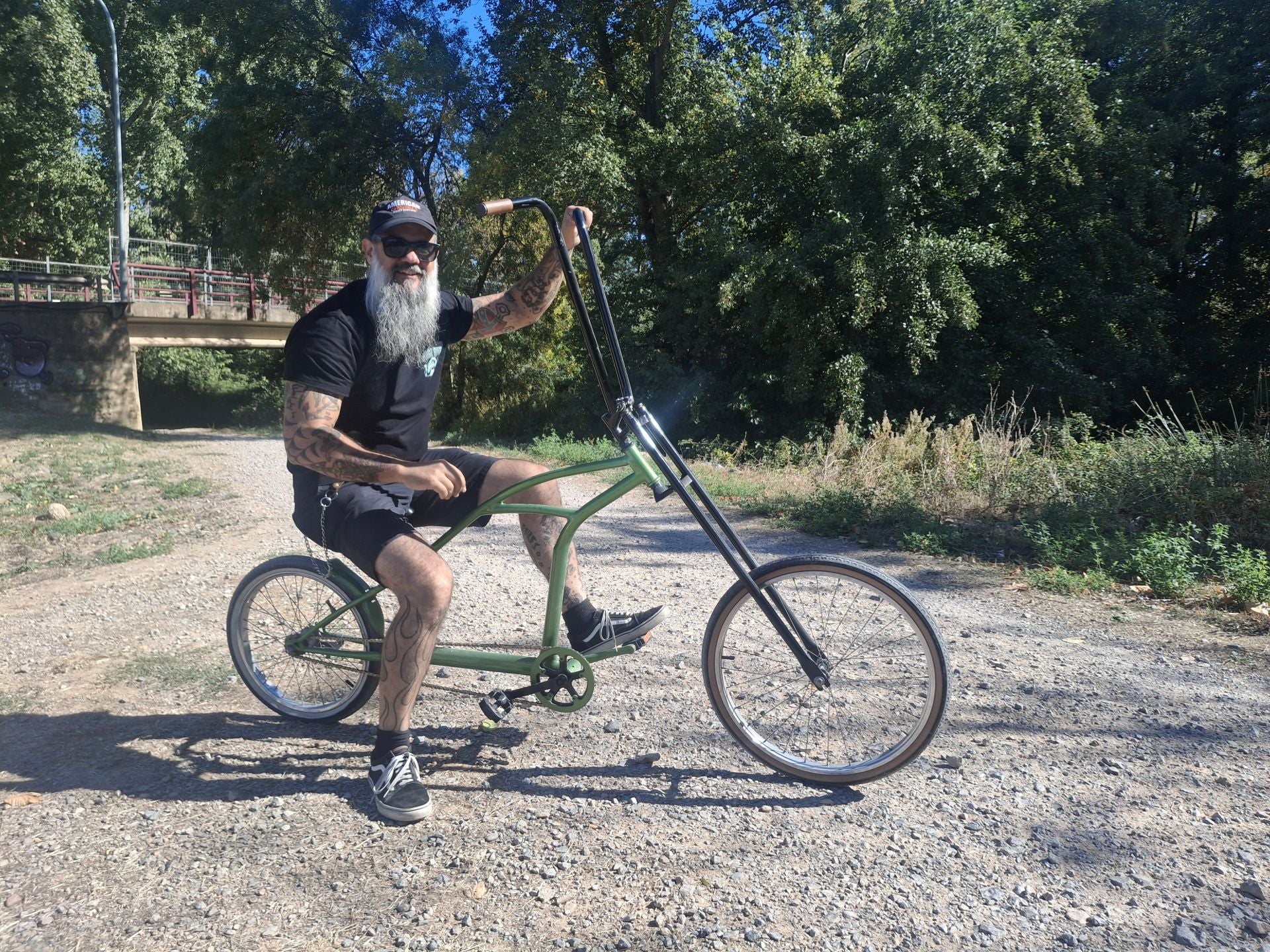 De paseo por Logroño con las bicicletas customizadas