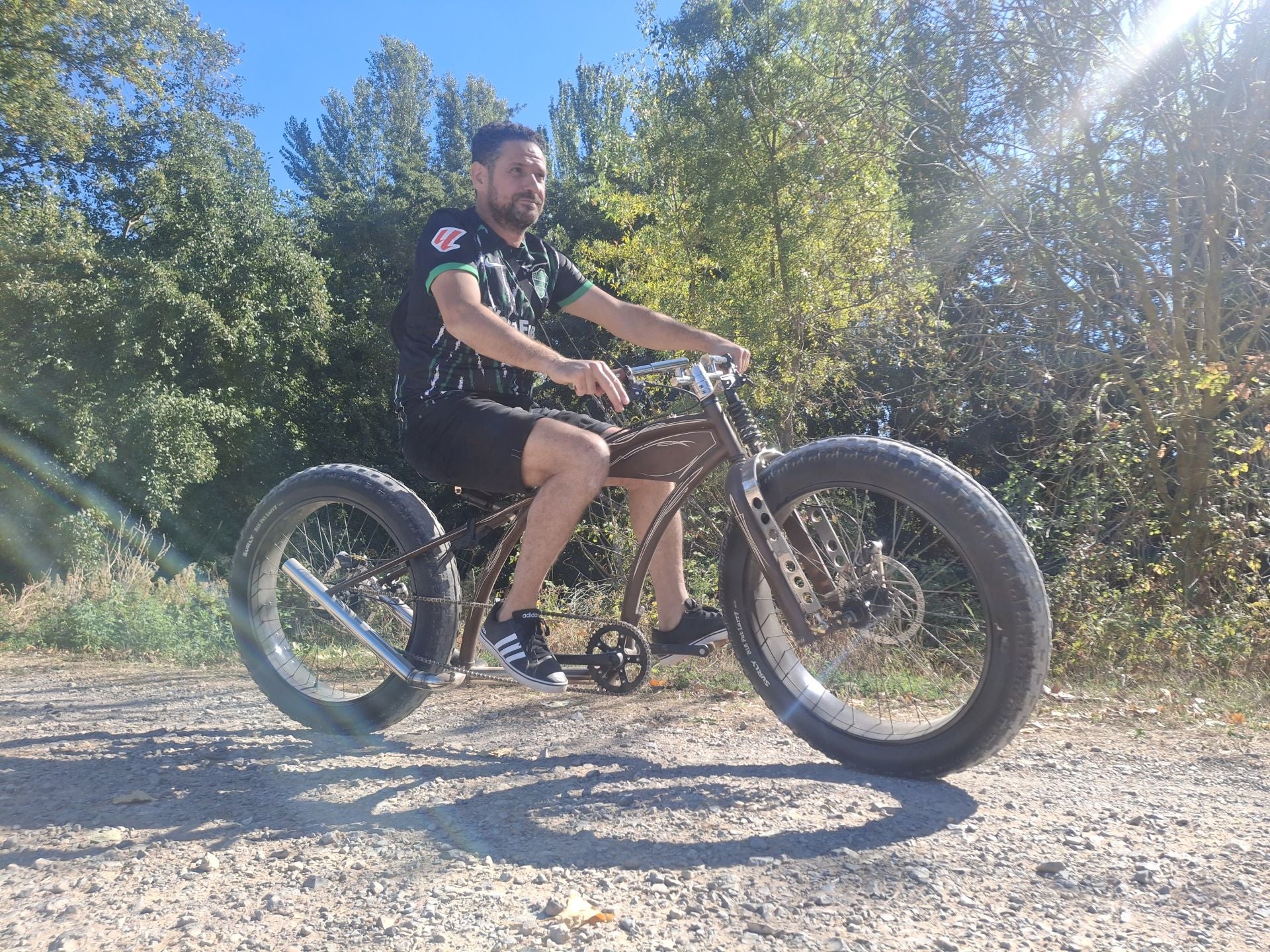 De paseo por Logroño con las bicicletas customizadas