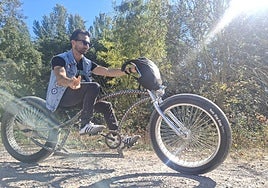 De paseo por Logroño con las bicicletas customizadas