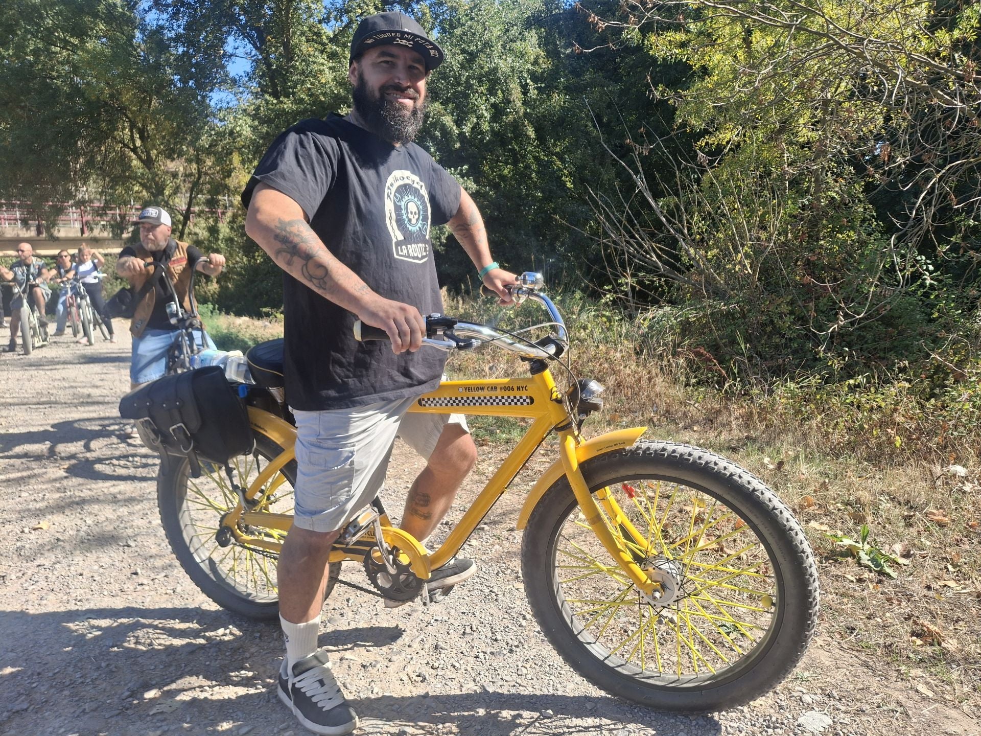 De paseo por Logroño con las bicicletas customizadas