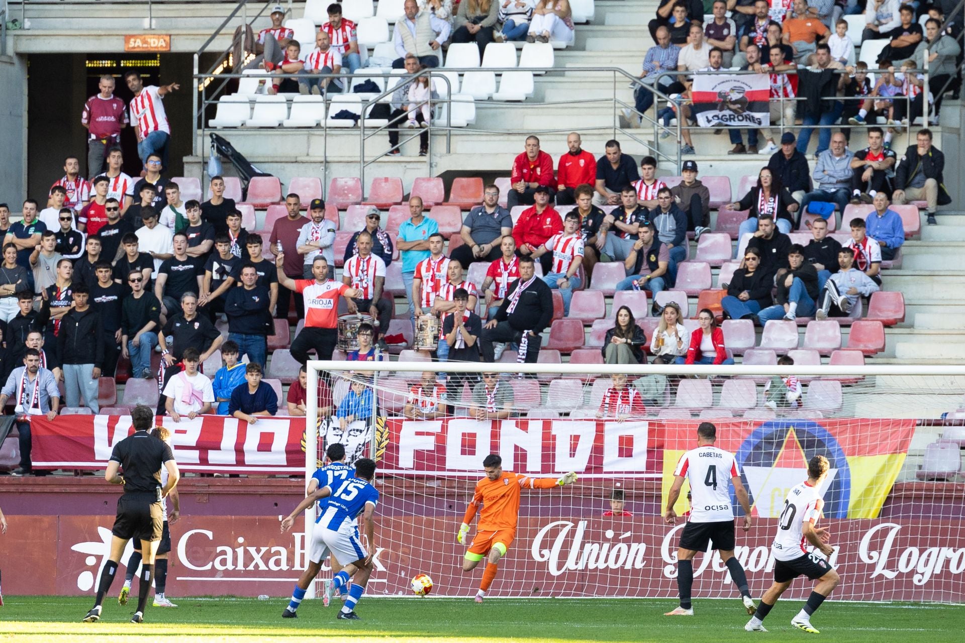 La UD Logroñés gana al Beasain en Las Gaunas