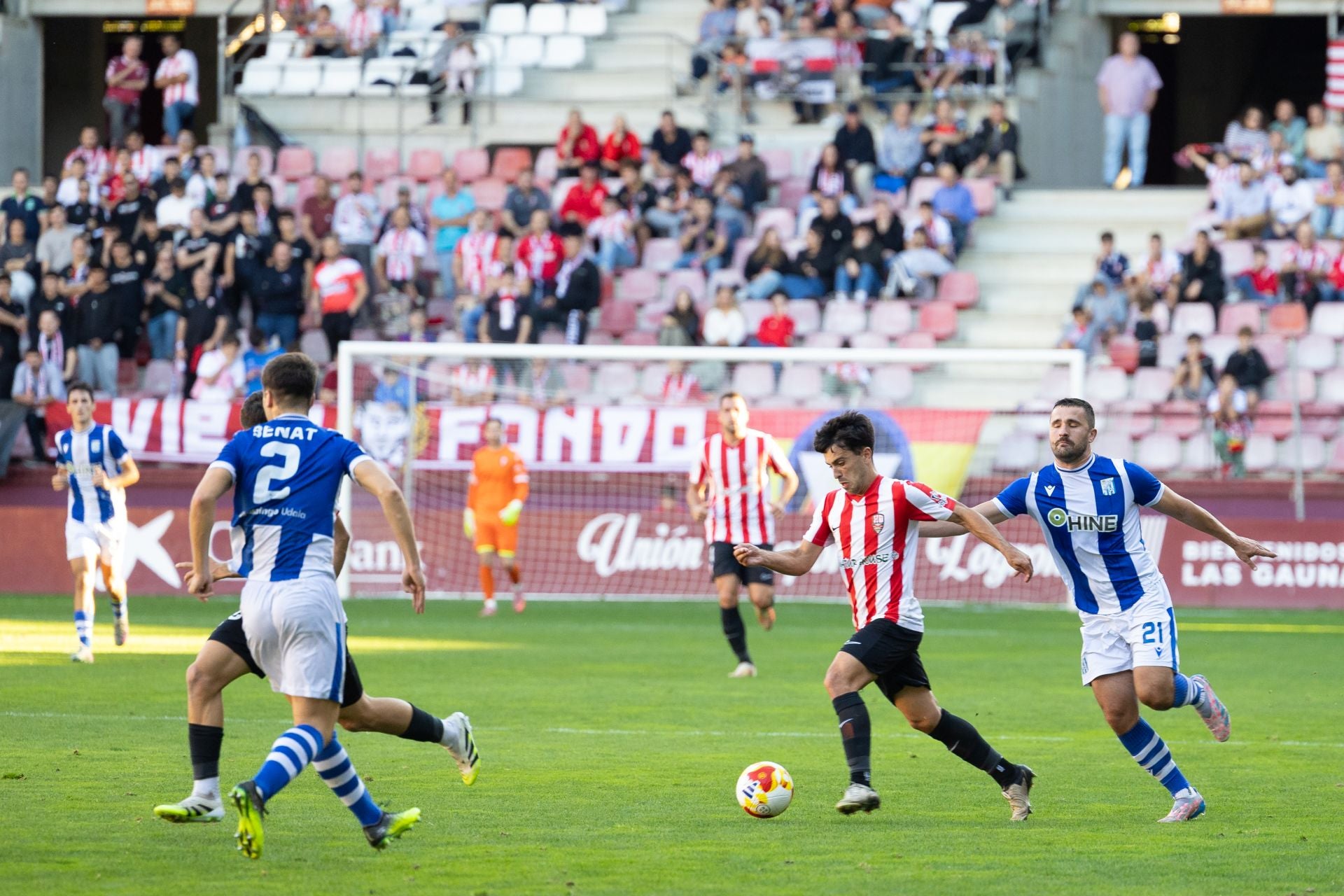 La UD Logroñés gana al Beasain en Las Gaunas