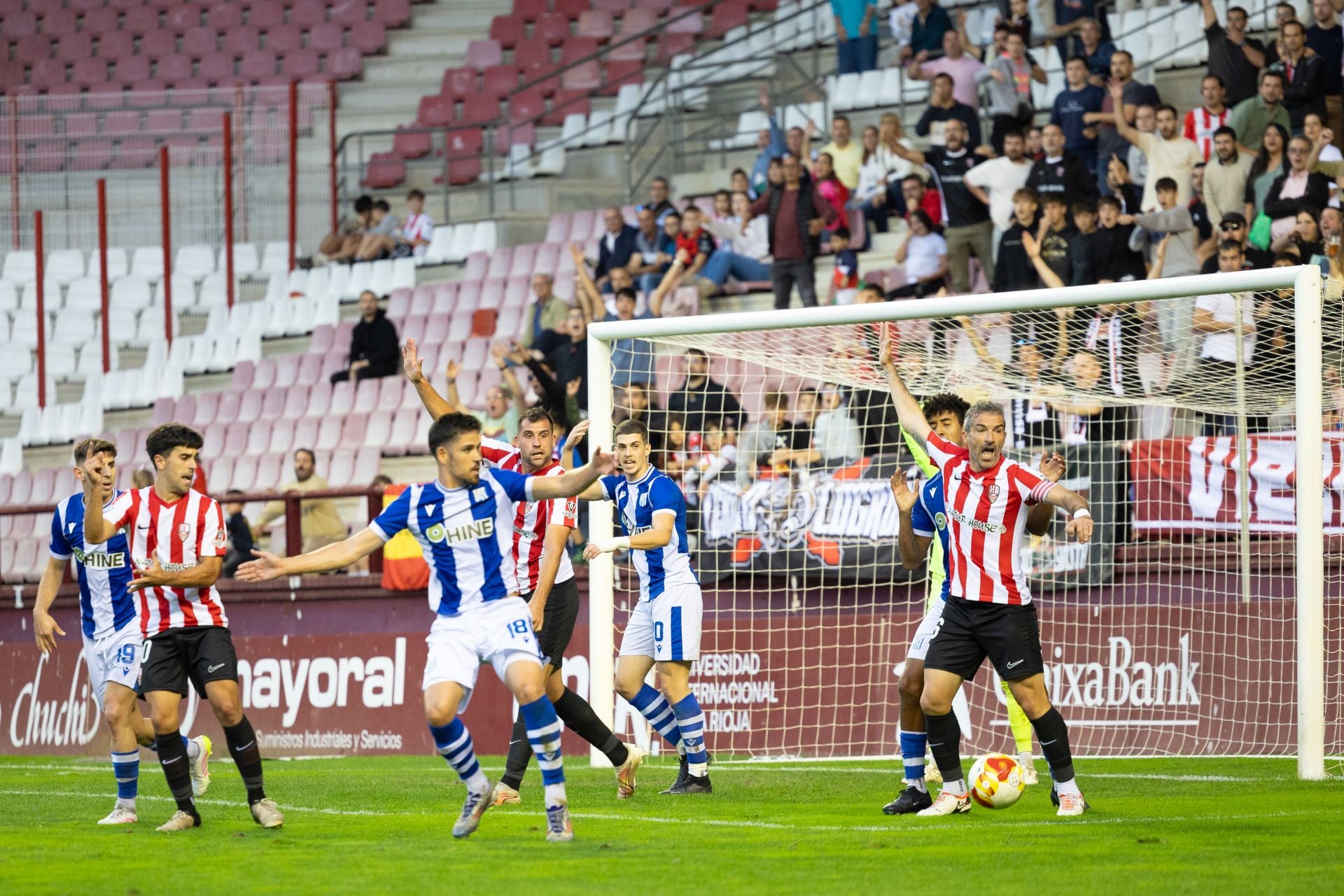 La UD Logroñés gana al Beasain en Las Gaunas