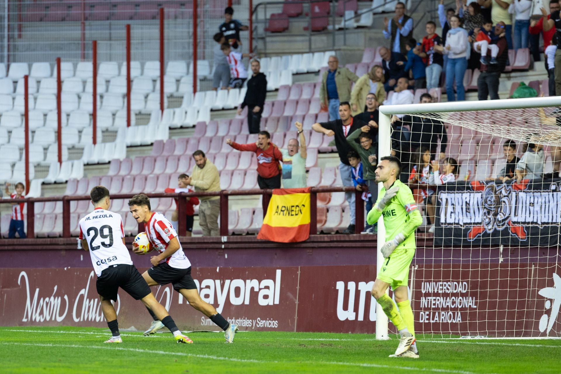 La UD Logroñés gana al Beasain en Las Gaunas