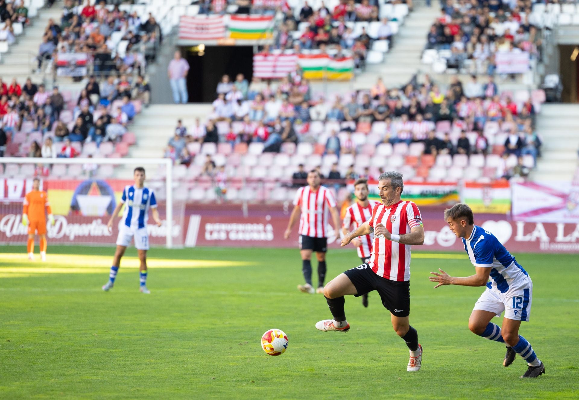 La UD Logroñés gana al Beasain en Las Gaunas
