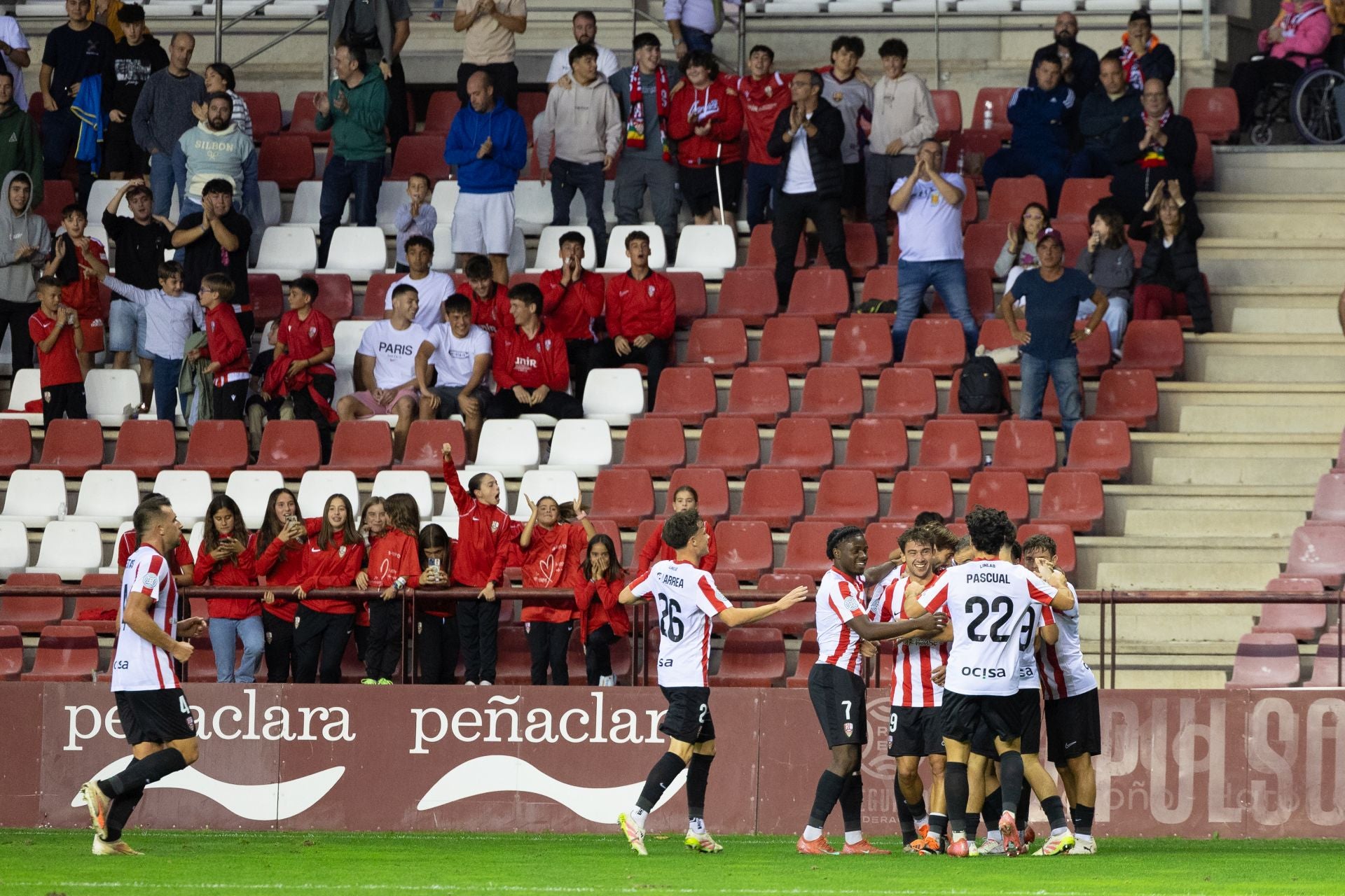 La UD Logroñés gana al Beasain en Las Gaunas